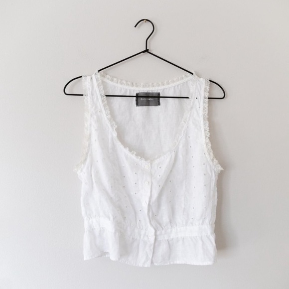 Reformation Tops - Reformation Luisa Linen Top